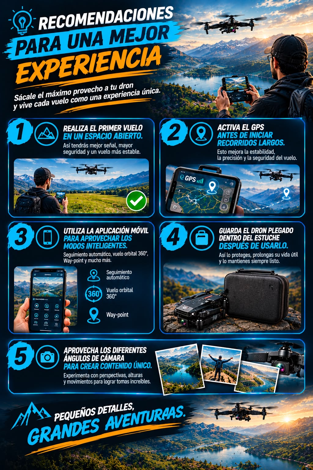 SUPER DRONE E88 PRO PLEGABLE